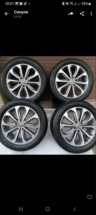 Диски R18  5×114,3  за 4 шт.