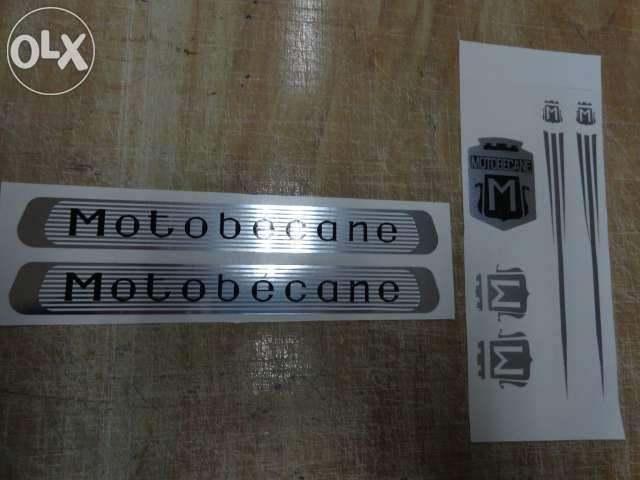 Autocolantes motobecane cady motoconfort mobylette solex