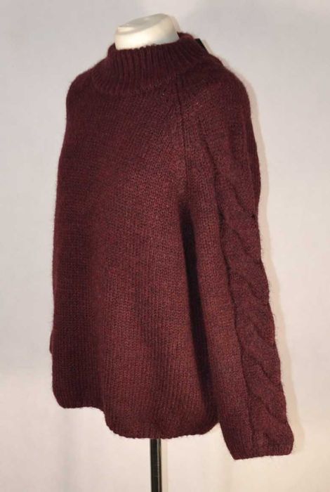 VERO MODA VMZEN Nowy Sweter Damski S Oversize Oryginalny Wełna Alpaka