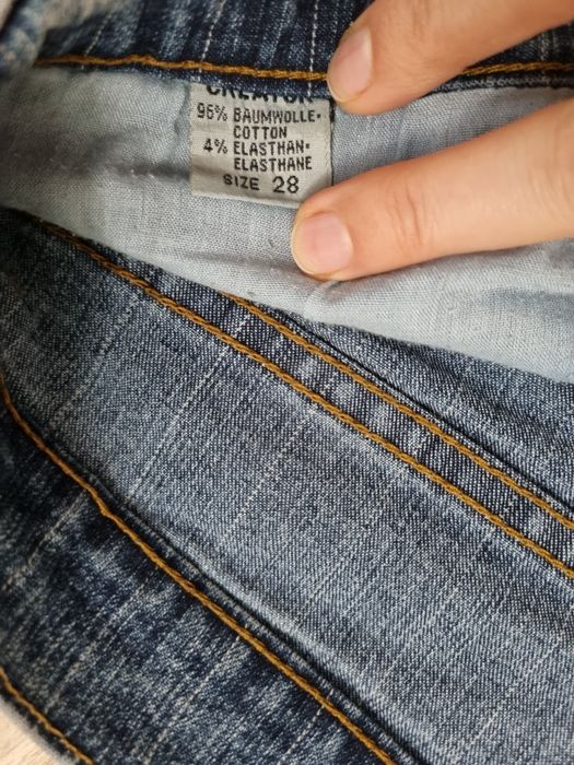 Spodnie damskie jeansy rozm 28