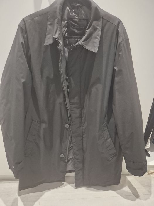 Czarny płaszcz męski xl MD