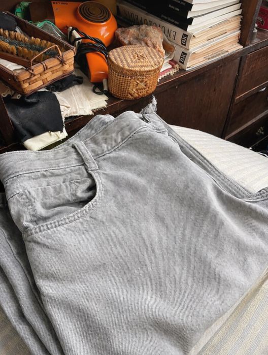 Calças de ganga Bershka cinzentas – Tamanho 34