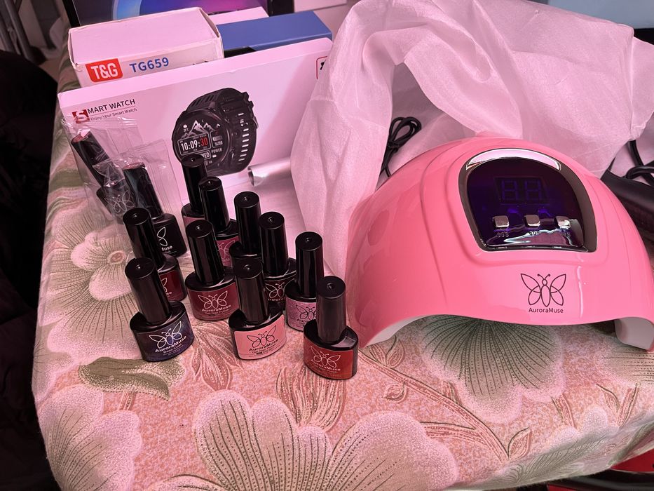 Kit de unha de gel marca aurora muse