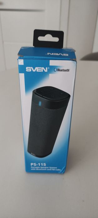 Głośnik bluetooth przenośny Sven PS-115,  FM radio