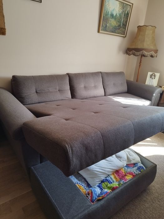 Duzy naroznik wygodny jak nowy 285/190 super stan ,prawostronny