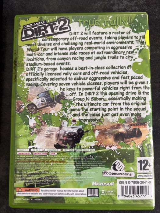 Gra XBOX 360 Dirt2
