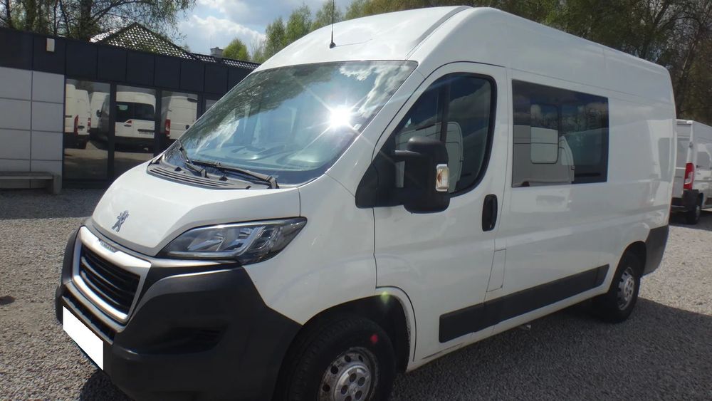 Peugeot Boxer  BOXER LIFT brygadówka doka dubel kabina 7-osób klima tempomat 130KM