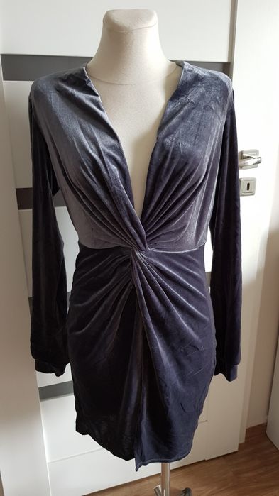 Nly one sukienka welurowa r s