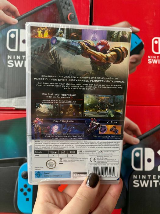 Гра Metroid prime 4 на nintendo ,картридж з грою на нінтендо,ліцензія