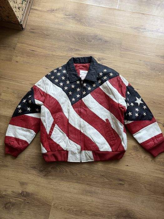 Кожаная Куртка 90Х Michael Hoban USA