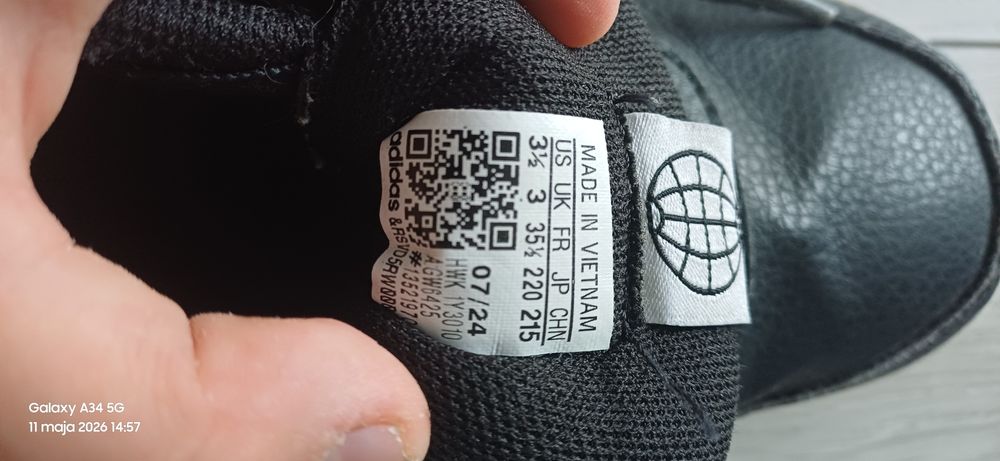 Oryginalne buty ADIDAS rozm. 35,5 – Skóra ekologiczna – Jak NOWE