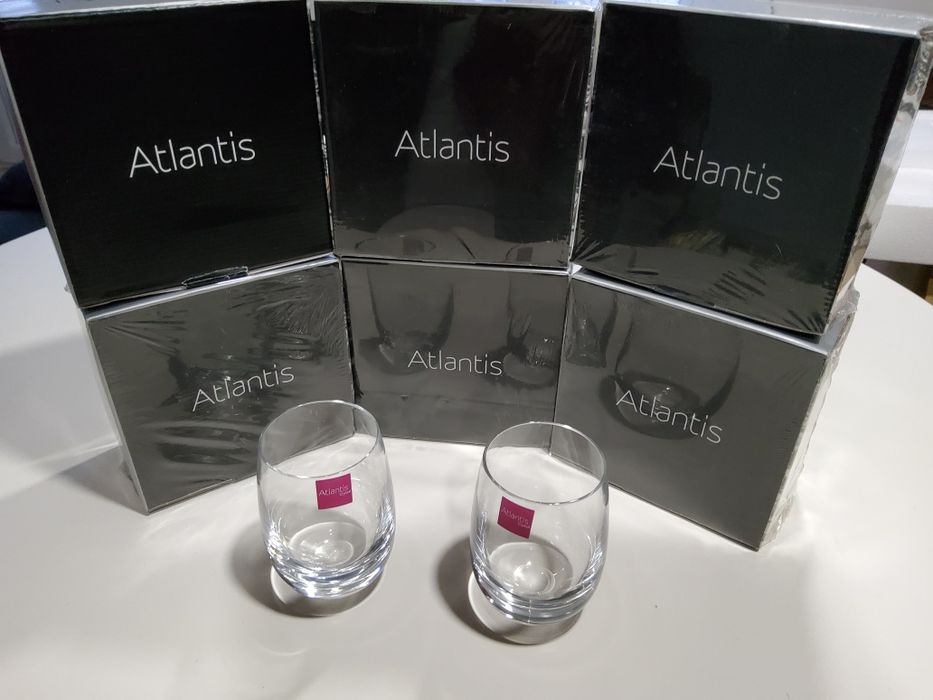 Conjunto Copos  de Água Vista Alegre Atlantis Cristal – Novo