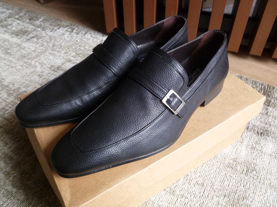 Sapatos clássicos em pele genuína Gino Bianchi