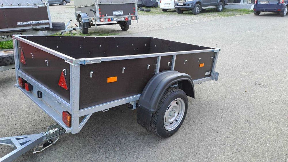 Легковий цинк прицеп причіп бакелітова фанера 2.2х1.3 легковой прицеп