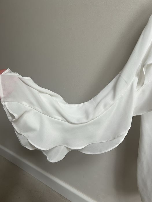 Bluzka biała koszula Zara L