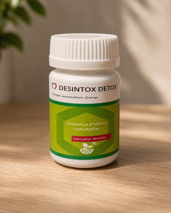 Desintox Detox – naturalne ekstrakty – nowe – 3 sztuki