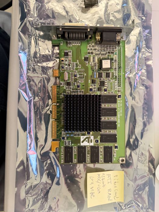 Placa Gráfica ATI Rage 128mb ADC/VGA