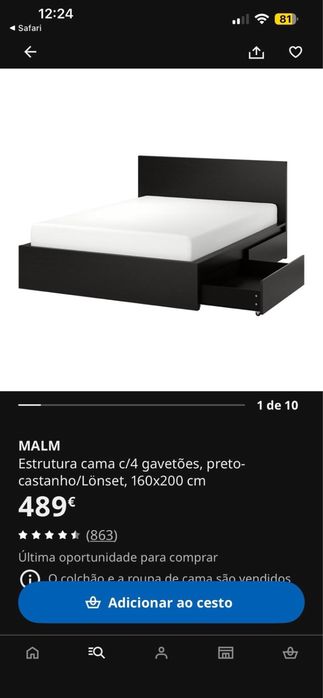 Cama casal 160x200