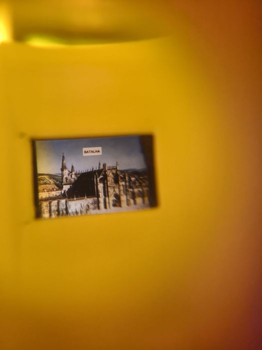 Brinquedo Câmera Fatima Amarela e Laranja