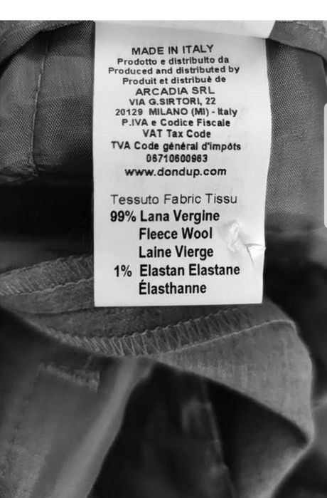 Dondup Італія! Fabiana  Filippi Шикарні брюки 100% вовна