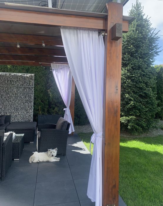 Zasłony tarasowe/ogrodowe na wymiar do 2m 62 zl