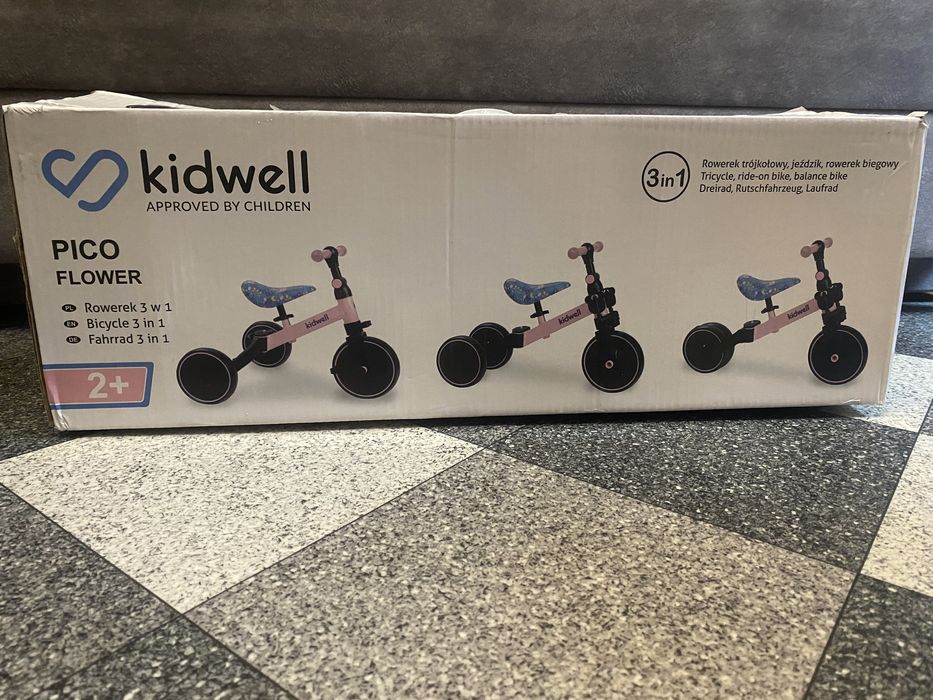 Дитячий велосипед 3 в 1 Kidwell Pico Flower