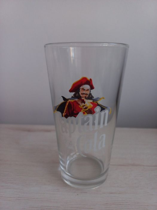 Kolekcjonerska - Szklanka - Cola- Kapitain Cola