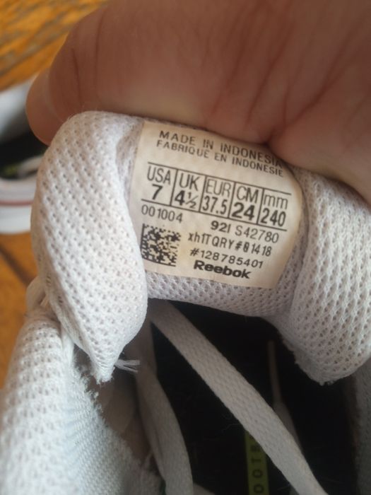 Białe buty damskie Reebok