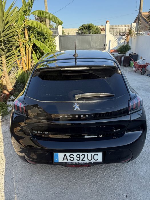 Peugeot e-208 GT Line Preto 2021