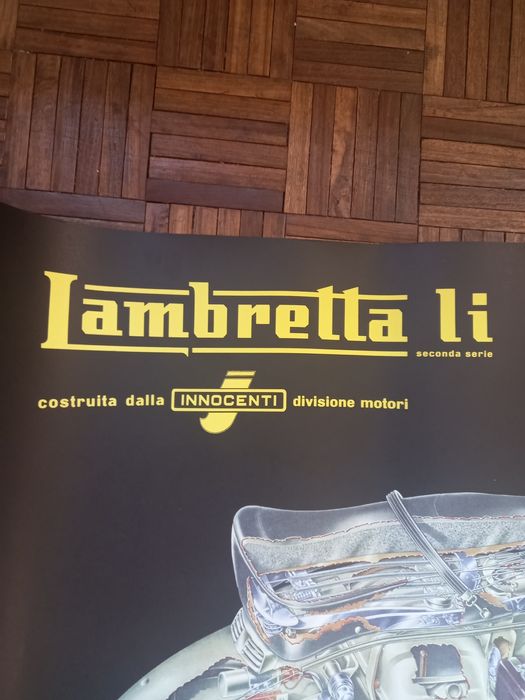 Poster / cartaz Lambretta