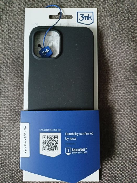 Etui case plecki czarne do Iphone 12 Pro Max