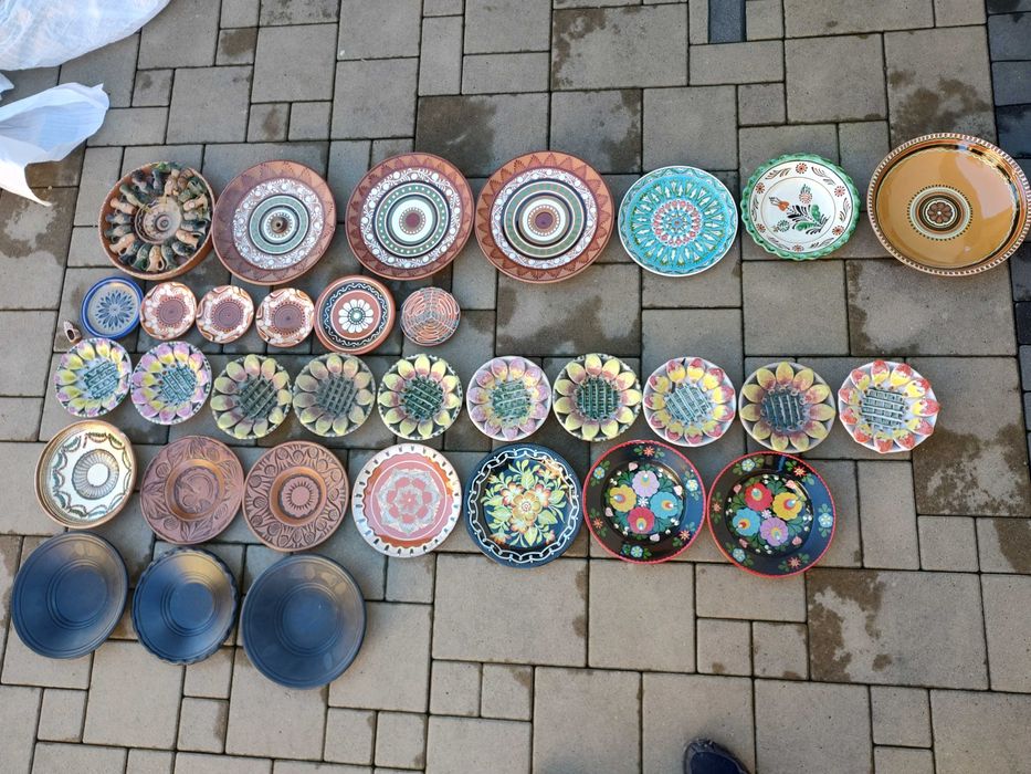 Керамічні етно тарілки