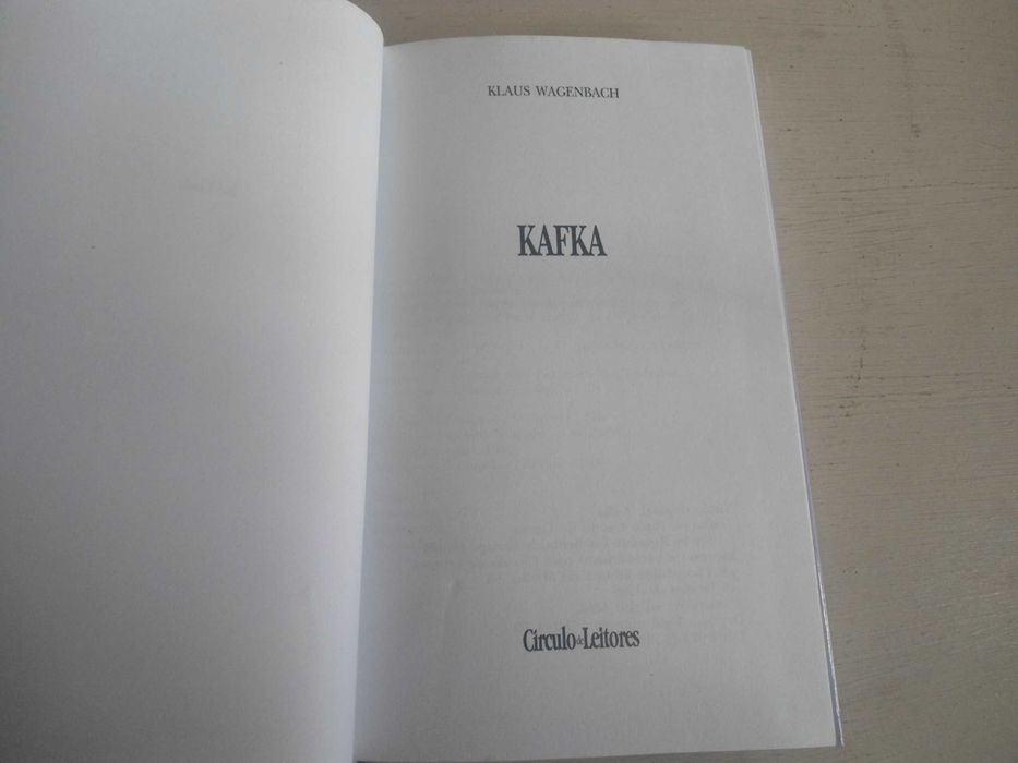 Kafka por klaus  Wagenach