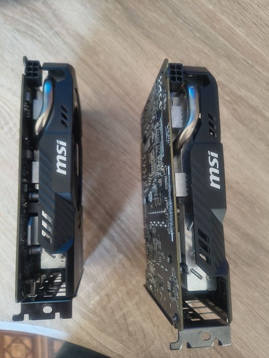 MSI GTX 1060 6 gb aero 1 fan та MSI gtx 3 gb OCV1