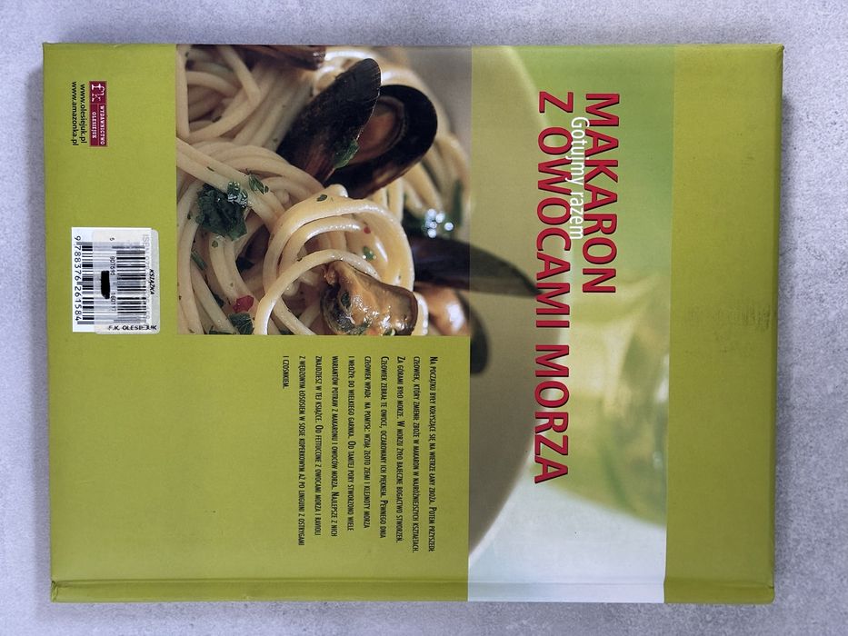 Książka Makaron z owocami morza