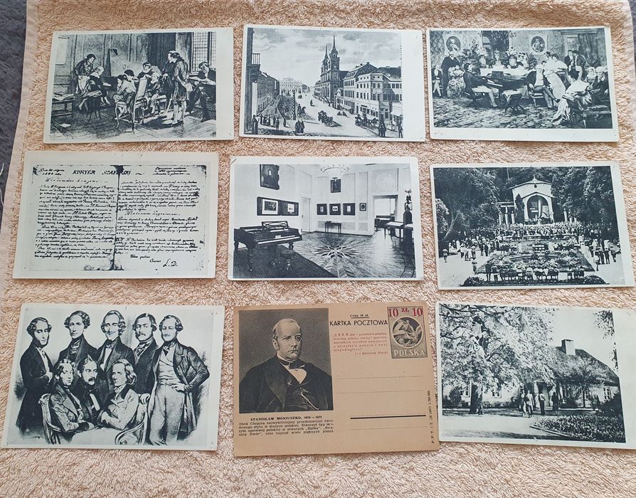 24 pocztówki Chopin