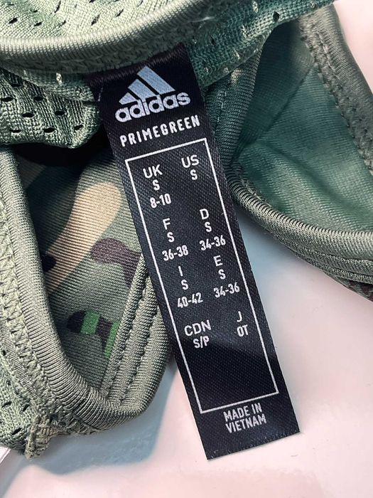 Adidas W CAMO BT – sportowy top Primegreen | NOWY