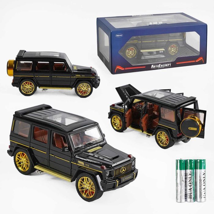 Джип металлический. Машина. Гелендваген. Автомобіль. Джип металевий