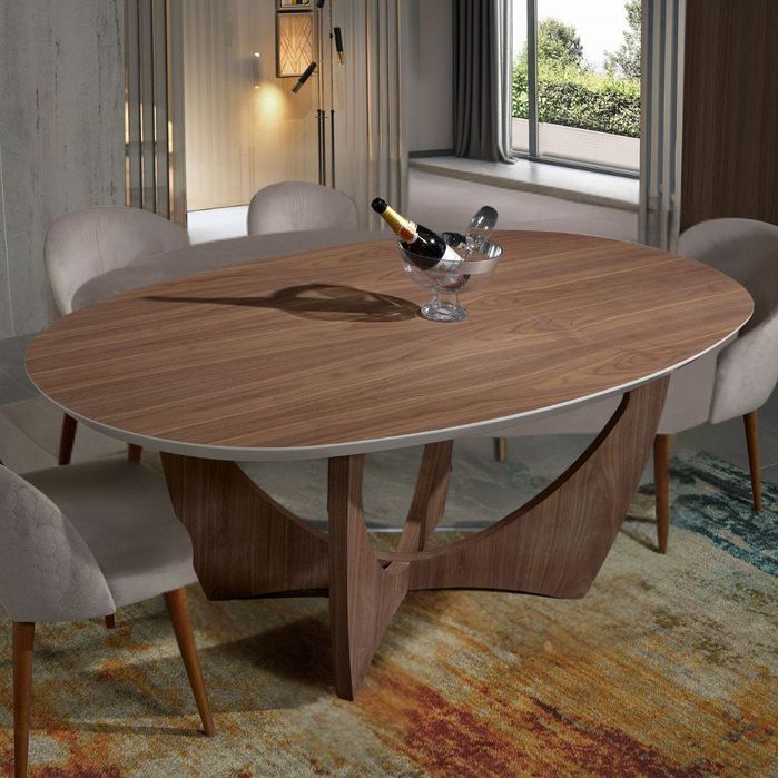 Dining Table Walnut/Lacquered64585117656451121