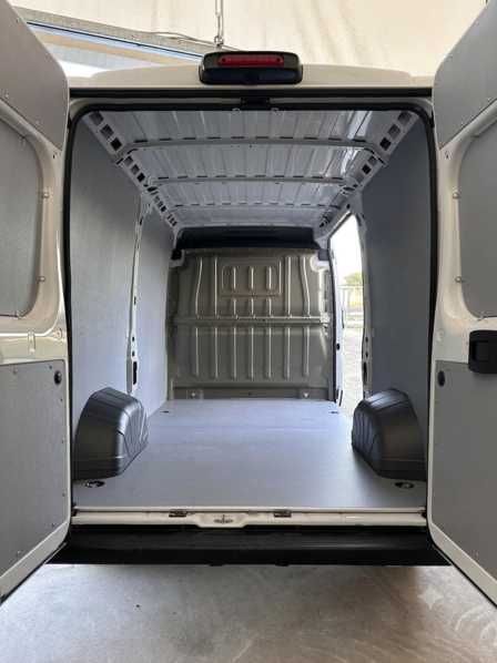 Zabudowa Busa Promocja | Zestaw Podłoga Sklejka 12mm Szara + Boczki | Ducato Boxer Jumper Movano ProAce Max L3H2