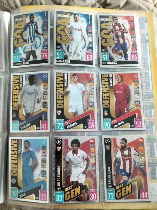 Cartas Match Attax 2021