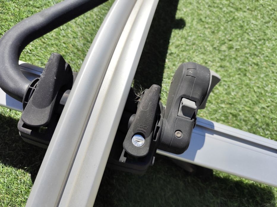 Barras tejadilho e suporte 2 bicicletas Thule