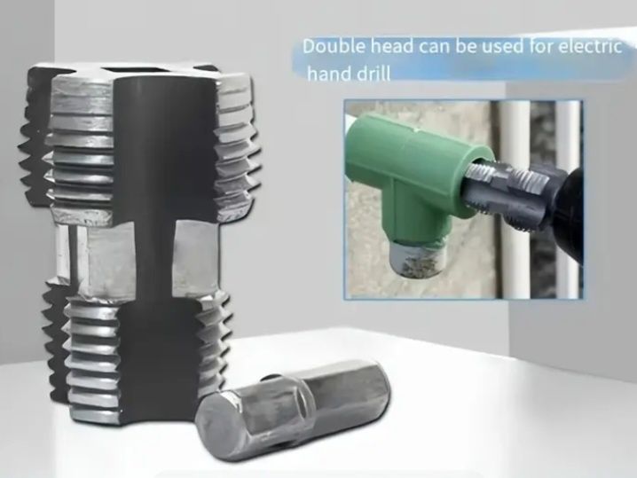 Плашка ,лєрка  мітчик  для пластикових труб