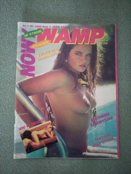 Журнал для мужчин и женщин эротический. WAMP. NOWY WAMP. Эротика