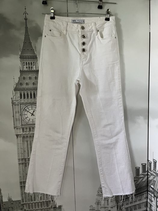 Джинси білі від zara