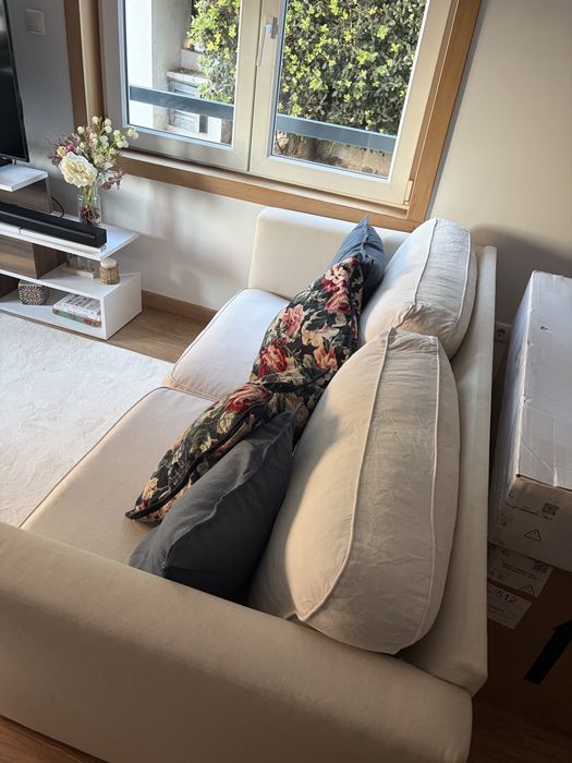 Sofá Branco IKEA