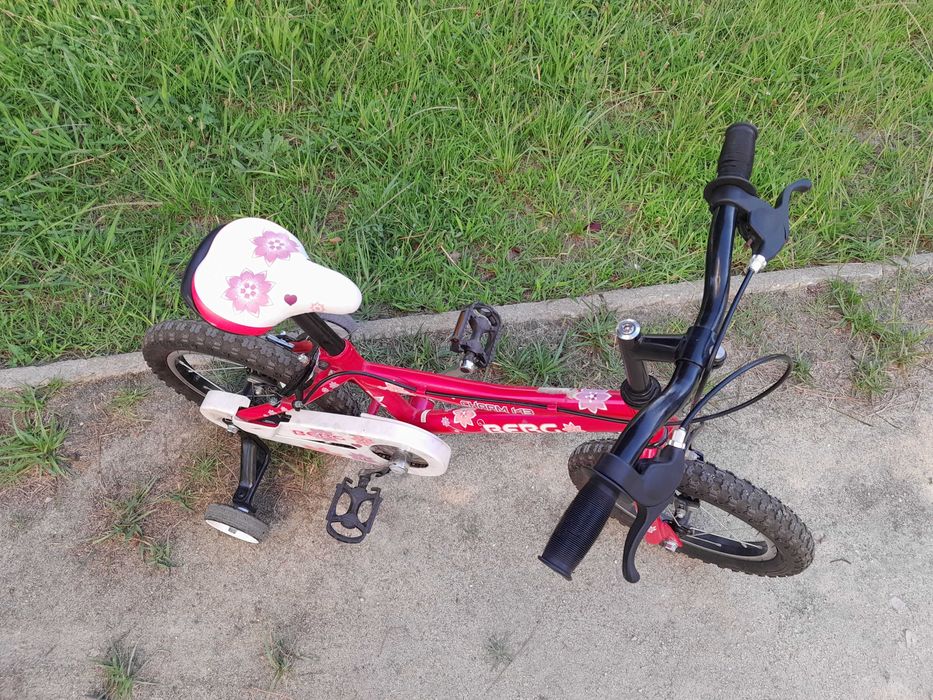 Bicicleta Menina Berg Rosa Escuro