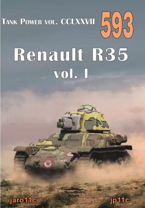 Renault R35 vol. I. Tank Power vol. CCLXXVII 593. Militaria Szczecin ...