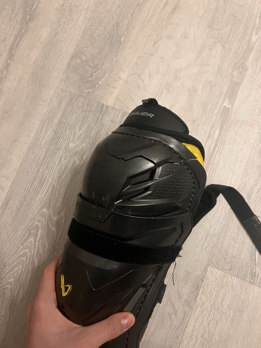 хоккейные щитки Bauer Supreme Mach Intermediate Hockey Shin Guards