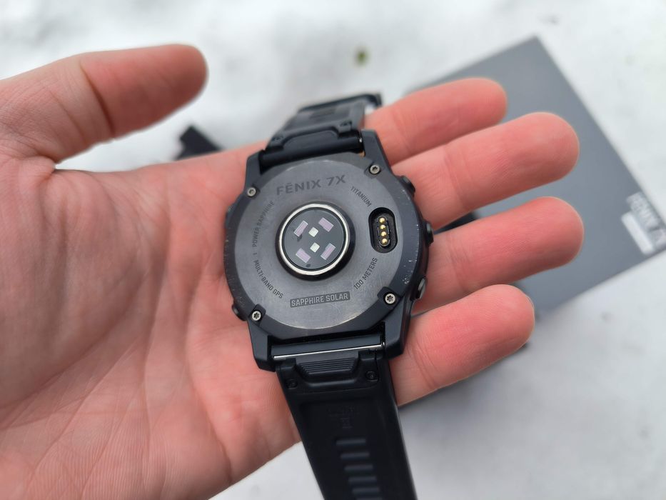 Топовий Garmin Fenix 7 X Solar Sapphire Titanium 51mm